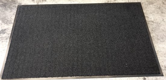 Tapis anti-poussière 150x90 cm - noir - tapis de marche à sec