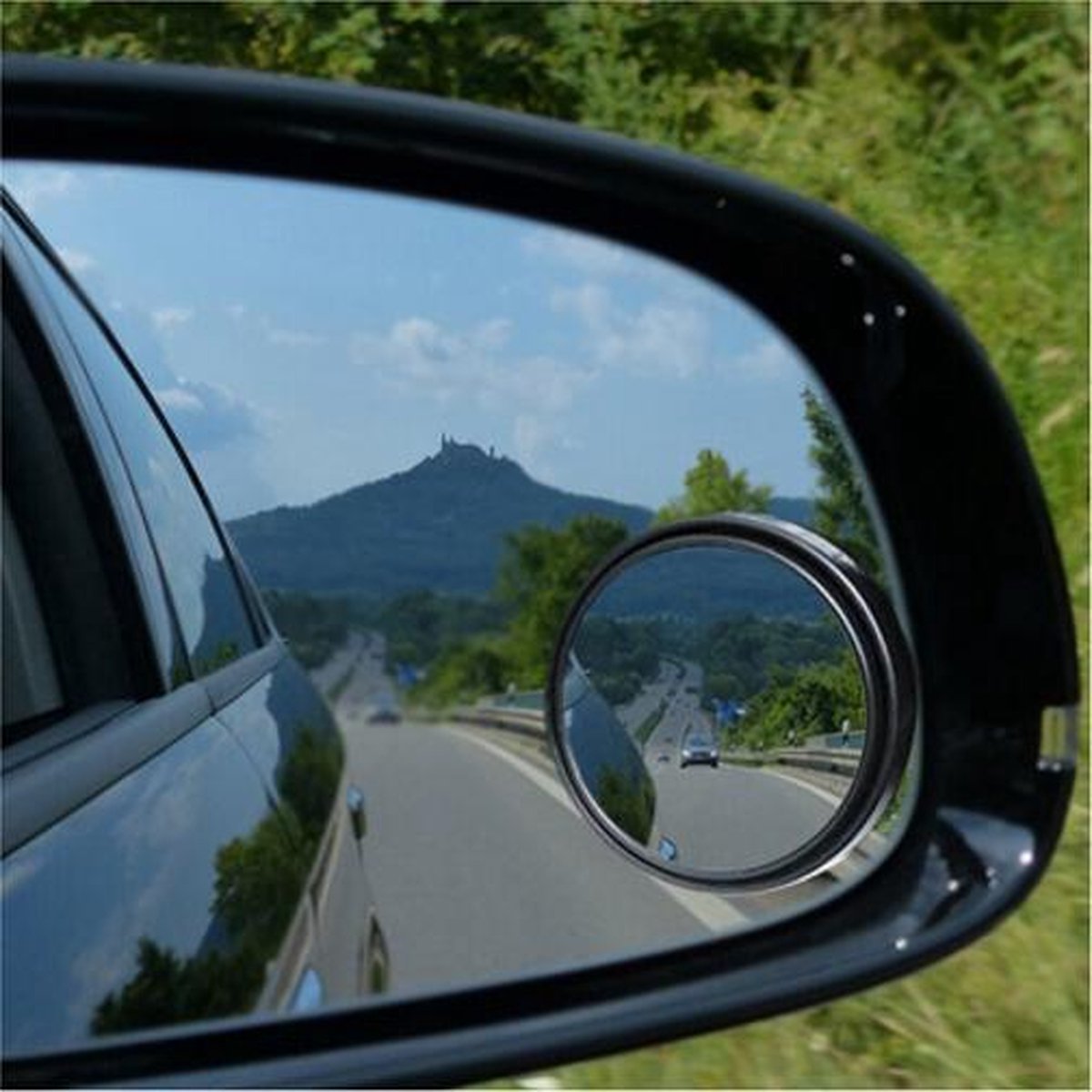2 Auto Dode Hoek Spiegels - Zelfklevende Dodehoekspiegel - Extra Autospiegel - Veiligheidsspiegel - Extra Spiegel