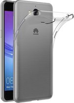 Luxe Back cover voor Huawei Y5 2017 - Transparant - Soft TPU hoesje