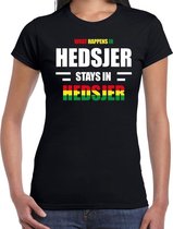 Heerlen/Hedsjer Carnaval outfit / t- shirt zwart dames M