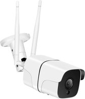 Denver SHO-110 - Camera beveiliging - Smart Home Solutions - Outdoor Camera - Werkt met TUYA - met nachtzicht en bewegingsdetectie - Wit