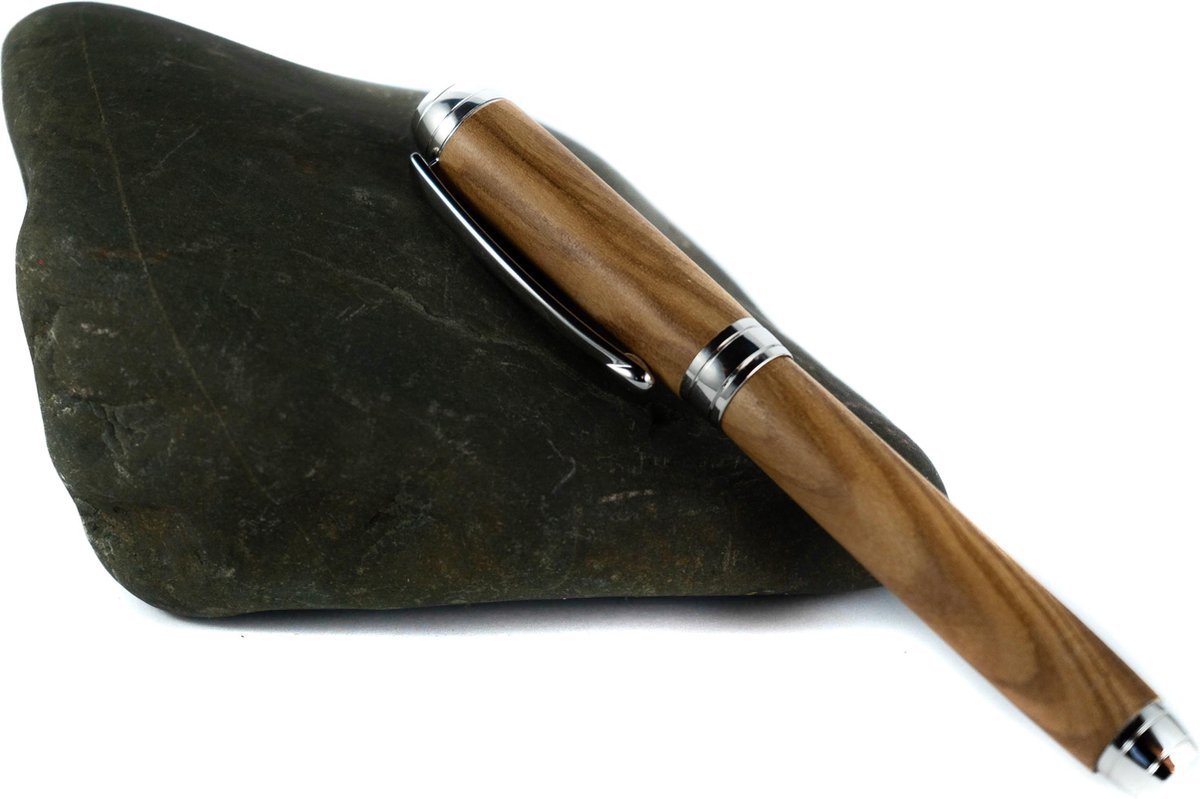 Gran Paradiso Houten Vulpen, Handgemaakte Olijf Luxe Vulpen
