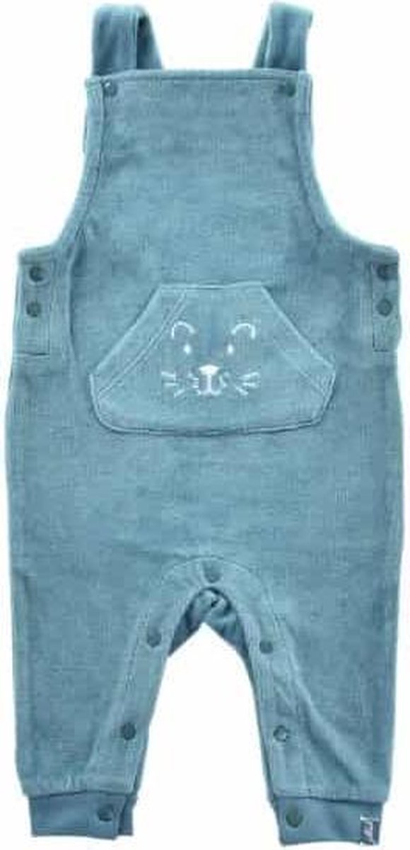 Jollein salopette Velour teal