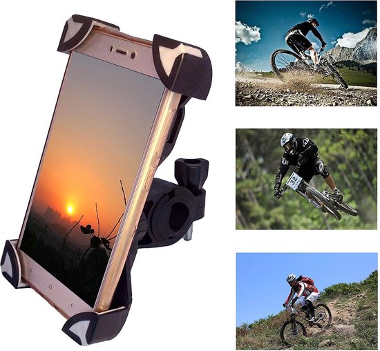 VTT vélo support de téléphone portable support de téléphone support de vélo  support de... | bol.com