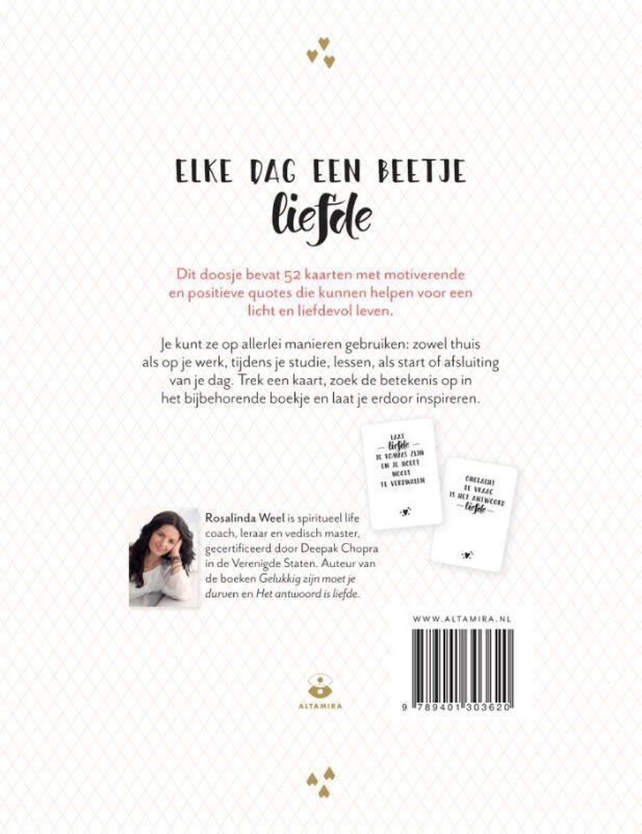 Bol Com Het Antwoord Is Liefde Rosalinda Weel 9789401303620 Boeken