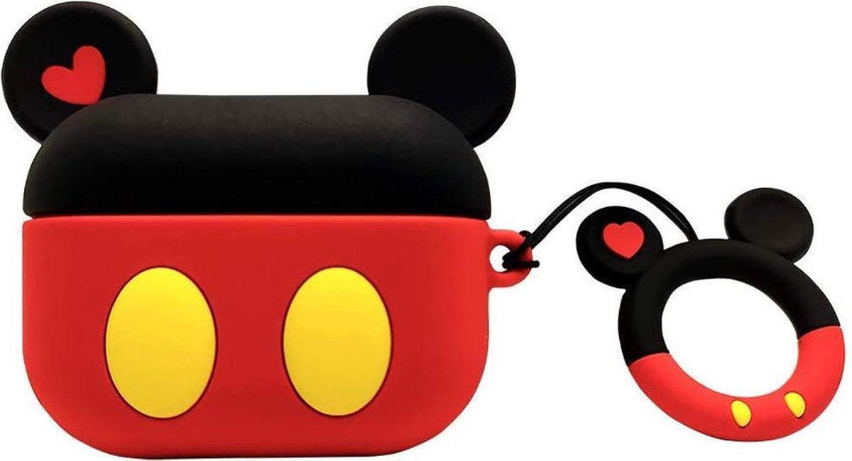 Cartoon Silicone Case voor Apple Airpods Pro - Red Minny