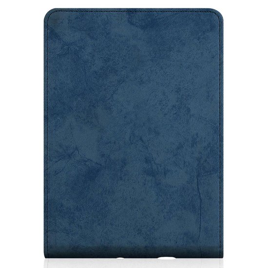 Kobo Clara HD e-Reader Premium Hoes Case Cover Donker Blauw - Stand - Beschermhoes - Sleepcover