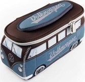 Volkswagen Toilettas Neopreen Busje - Blauw 23cm