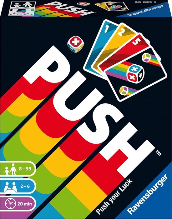 Afbeelding van het spel Ravensburger Push - dobbelspel