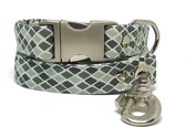 Harlequin halsband maat M/ Harlequin collier du chien size M