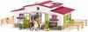 foto van Schleich - Horse Club - Manege met Ruiter en Paarden - 42344
