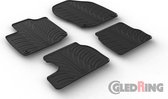 Gledring Rubbermatten passend voor Honda Civic Diesel 2012-2017 (T profiel 4-delig + montageclips)