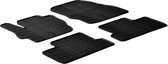 Gledring Rubbermatten passend voor Mazda 3 2009-2012 (T profiel 4-delig + montageclips)