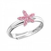 Little Bijoux verstelbare kinderring-glitterster