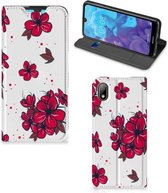 Huawei Y5 (2019) Smart Cover Blossom Rood