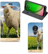Motorola Moto G7 Play Hoesje maken Schaap en Lammetje