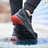 M.O.H.E. Safety Sneakers - Veiligheidsschoen - Zwart/Rood - Maat 44