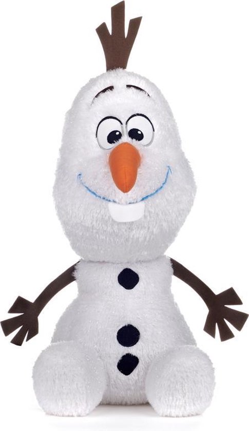 Disney Pluche Knuffel Olaf, de sneeuwpop uit Frozen 50 cm | bol.com
