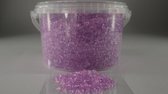 Bloemisterij Vulmateriaal - Emmer Glas Lilac 2-4mm 2,5ltr
