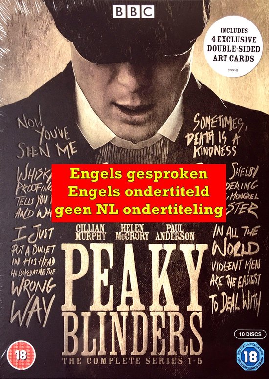 Peaky Blinders - Series 1 - 5 [DVD]