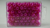 Parels En Parelspelden - Parels 10 Mm  Fuchsia 115stk