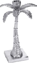 Figuren - Palmboom Aluminium 26cm Zilver