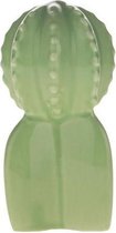 Figuren - Porcelain Cactus 6x5.5x11cm Green