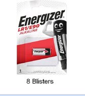 8 stuks (8 blisters a 1 stuk) Energizer Alkaline batterij E90/LR1 1.5V