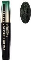 L'Oréal Volume Million Lashes Luminizer Green Eyes Mascara - Black Emerald