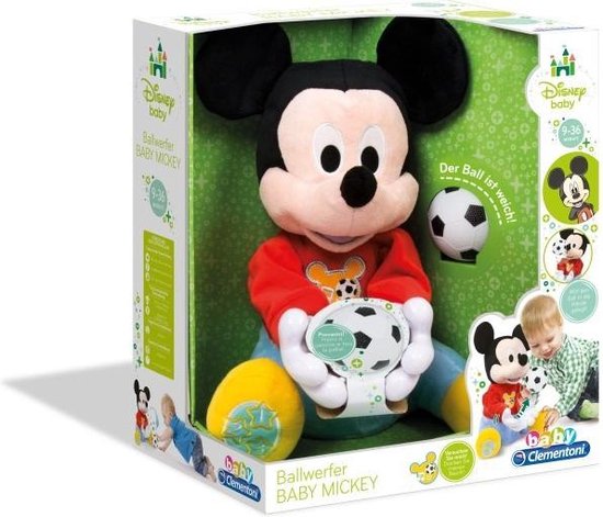 Iedereen Zwart Vreemdeling Clementoni Disney Baby Mickey Mouse activity bal werpen | bol.com