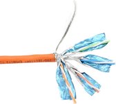 1234569 - Netwerkkabel - Zonder connector - 100 m - oranje