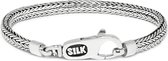 SILK Jewellery - Zilveren Armband - Alpha - 332.21 - Maat 21