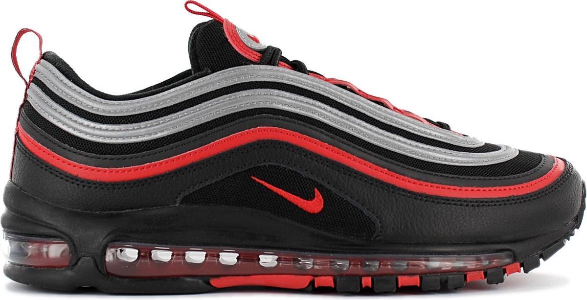 Nike Nike Air Max 97 Heren Sneaker Sportschoenen Schoenen 921826-014 Zwart