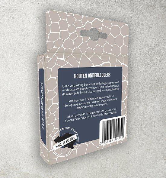 Cardigan Welsh Corgi pour chien | Sous-verres en bois 6 pièces