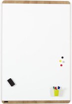 Tableau blanc magnétique Rocada Natural 100x150 cm - Design bois