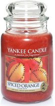 Yankee Candle Large Jar Geurkaars - Spiced Orange