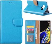 Xssive Hoesje voor Samsung Galaxy Note 9 - Book Case - Turquoise