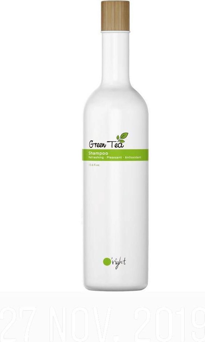 O'right Green Tea Shampoo 400ml - Natuurlijke shampoo voor normaal