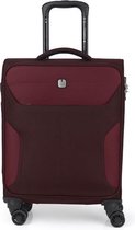 Gabol Nordic Handbagage Koffer - 55 cm - Bordeaux Rood