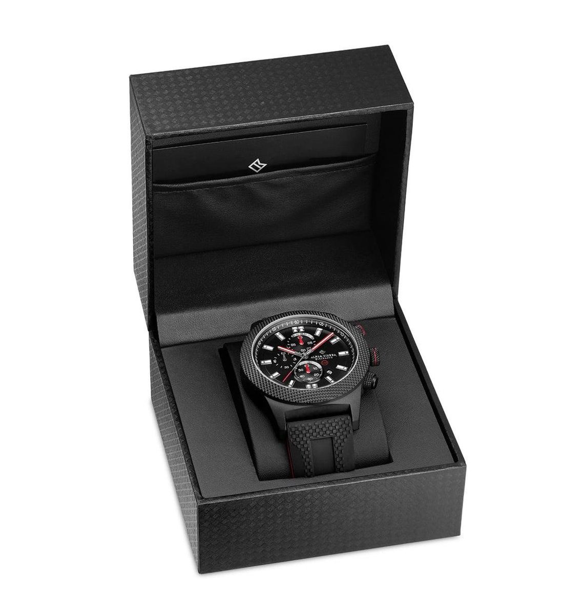 Alpha Sierra Blackhawk UH62RL Herenhorloge Siliconen Zwart