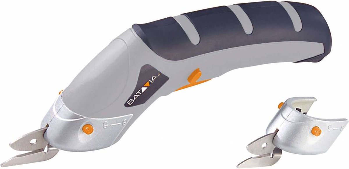 Batavia 3.6V Maxxcut accuschaar - 10100 RPM - Softgrip - USB-C poort oplaadbaar - Geschikt voor textiel, leer, karton, behang, stoffen, enzovoort - Maxxseries
