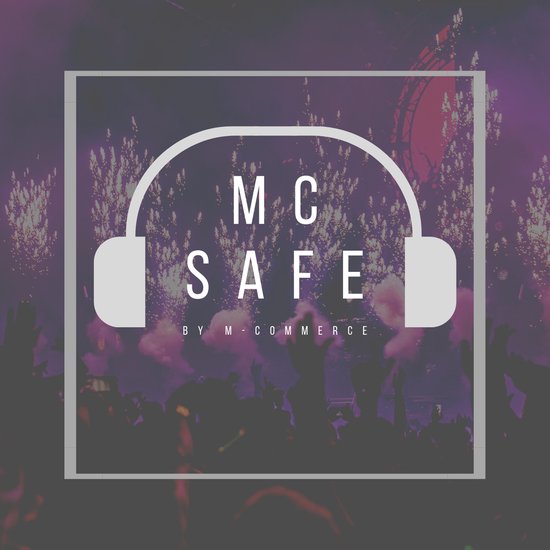 MC SAFE siliconen oordoppen gehoorbescherming 30dB met opbergdoosje - earplugs - festival vliegtuig klussen motorrijden - M-Commerce