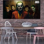 Canvas Schilderij * Joker Film 2019 * - Kunst aan je Muur - Realistisch / Film - Kleur - 40 x 80 cm