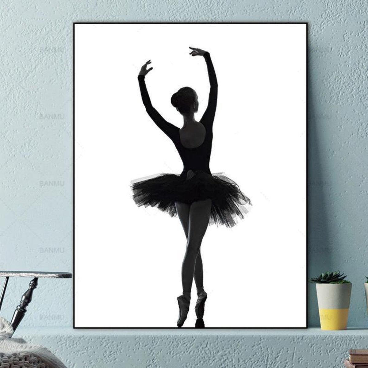 3pcs Poster En Toile Art Moderne Fille De Danse De Ballet - Temu
