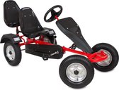 Go Kart Gokart Skelter Trapauto rood 2 persoons 400771
