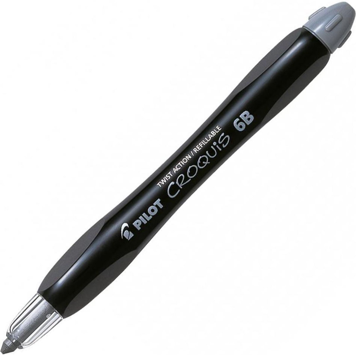 Pilot Croquis Graphite 6B Crayon à Dessin + Étui 2 pièces Recharges 6B ...