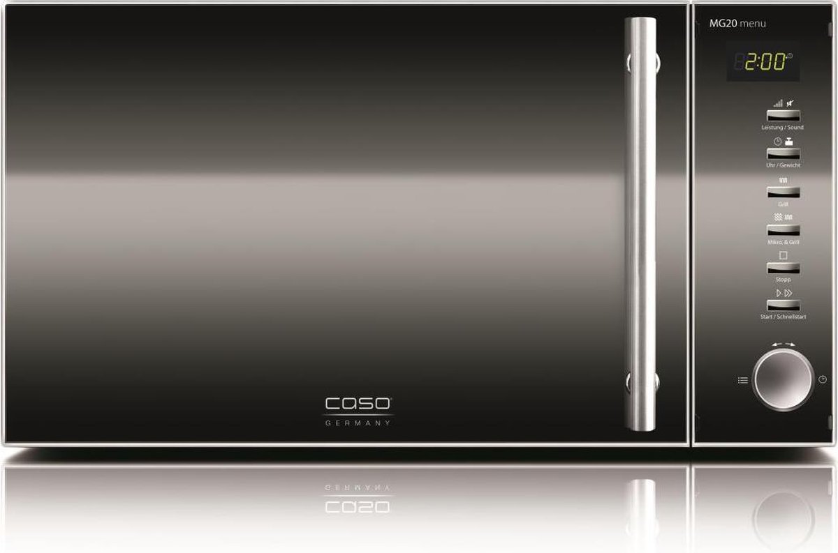 CASO MG20 Menu met grill