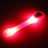 Dunlop Running licht rood Hardloopverlichting voor om je arm, Hardlopen met led verlichting,Dunlop Sportarmband met refelectie