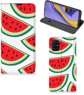 Geschikt voor Samsung Galaxy A51 Flip Style Cover Watermelons