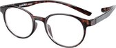 Lookofar Leesbril Le-0190b Miami Bruin Sterkte +1.50